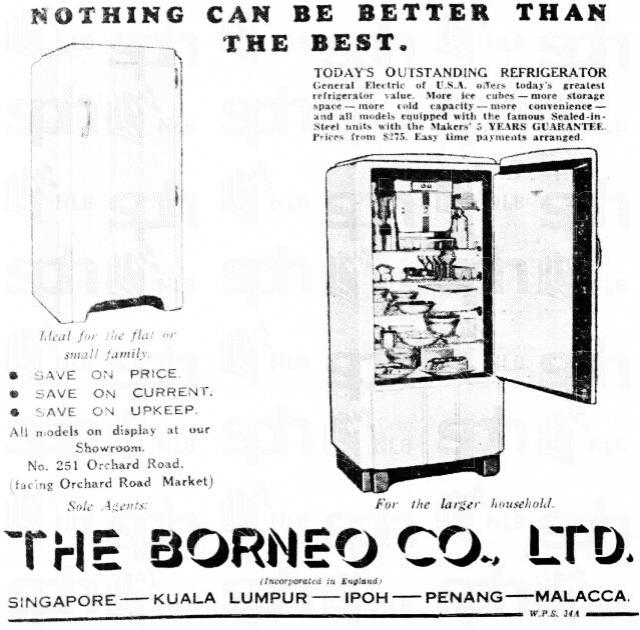 general electric refrigerator advert 1937
