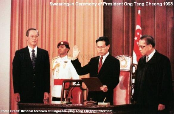 ong-teng-cheong-swearing-in-ceremony-president-1993