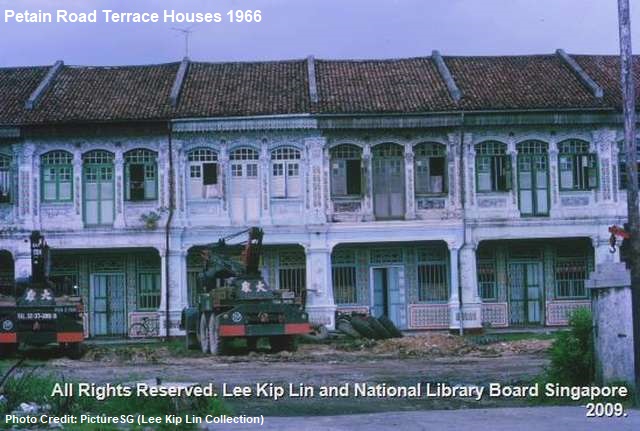 petain road terrace houses 1966
